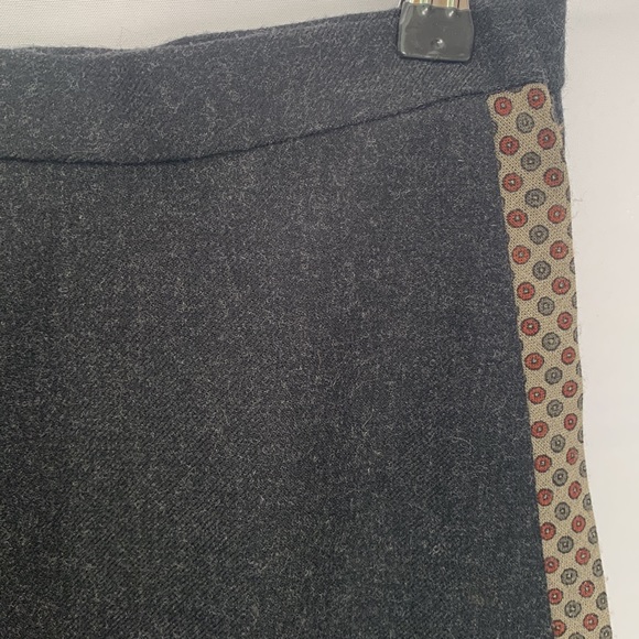 KOOS Van Den Akker New York Wool Wrap Skirt Embroidered Lagenlook Size 10 - Picture 6 of 12